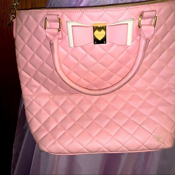 Betsey Johnson Handbags - Betsey Be My Honey quilted tote bag